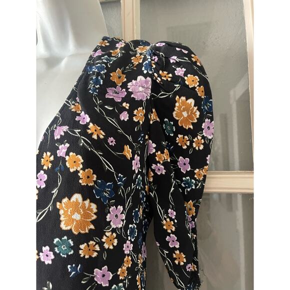 SEE BY CHLOE Floral Ribbon Print Summer V-Neck Dress‎ - Picture 11 of 16